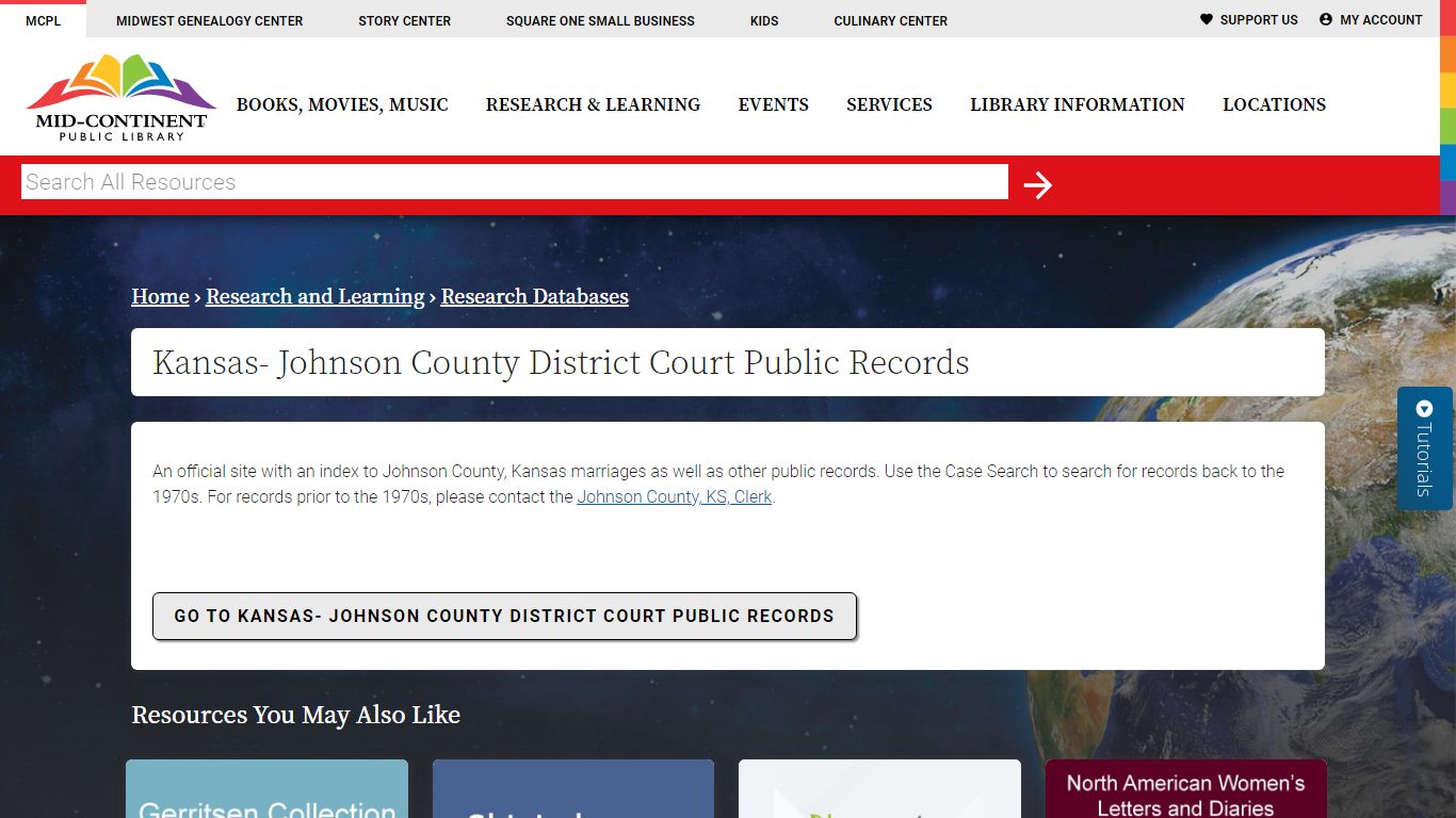 Kansas- Johnson County District Court Public Records